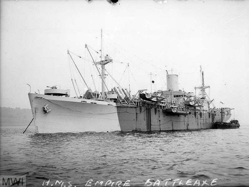 HMS Empire Battleaxe - Landing Ship Infantry (Large)