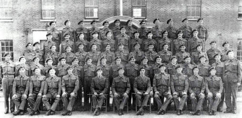 B Troop, 45 RM Commando in Portsmouth Hilsea Barracks