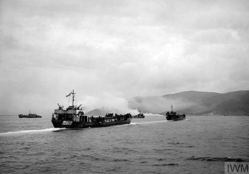 Operation Brassard, the invasion of Elba 7th Junw 1944.