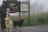 Fund raising walk by Ian Carrington and his two dogs raising 1044.67.
