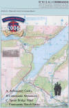 Map showing the march route from Spean Bridge to Achnacarry.