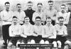 Middle front row is Tommy Langan in the late 1930s. He was a promising football player and was capped for the Scottish Junior International team.