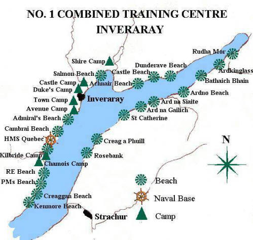 NO 1 Combined Training Centre, Inveraray.