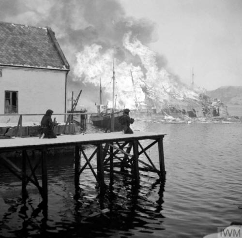 Vaagso,  Norway, 27 December 1941