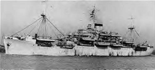 HMS Glenroy which carried elements of 11 Commando around South Africa to the Mediterranean.